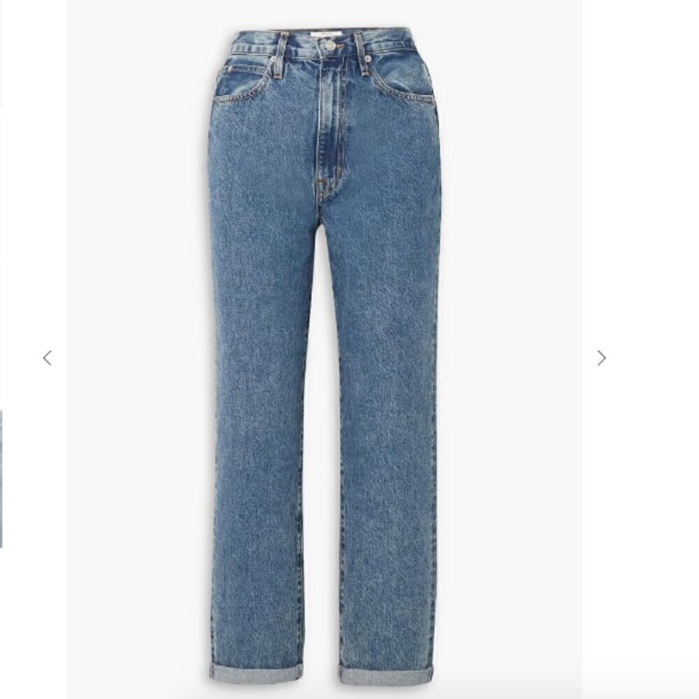 SLVRLAKE Dakota High Waist Relaxed Boyfriend Jeans In Daydream